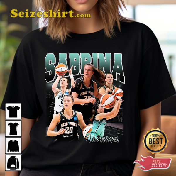 Sabrina Ionescu New York Liberty Breaking Point Shirt