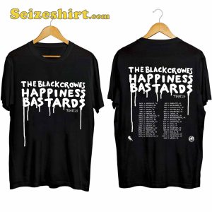The Black Crowes Happiness Bastards Tour Shirt