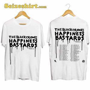 The Black Crowes Happiness Bastards Tour Shirt