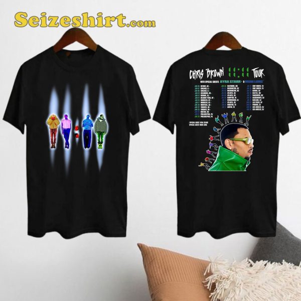 Chris Brown 1111 Tour 2024 Shirt