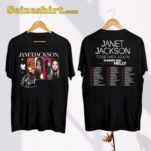 Janet Jackson Together Again Summer Tour Shirt