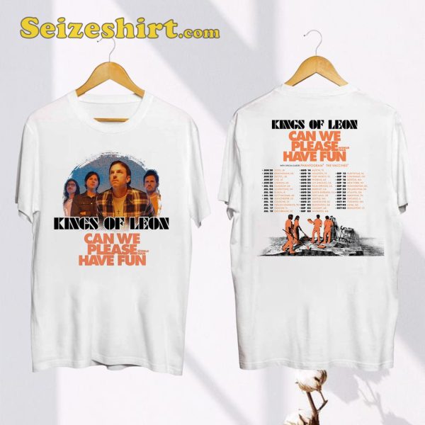 Kings Of Leon Can We Please Have Fun World Tour Shirt