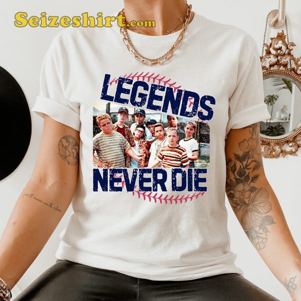 1990s The Sandlot Legends Never Die Shirt