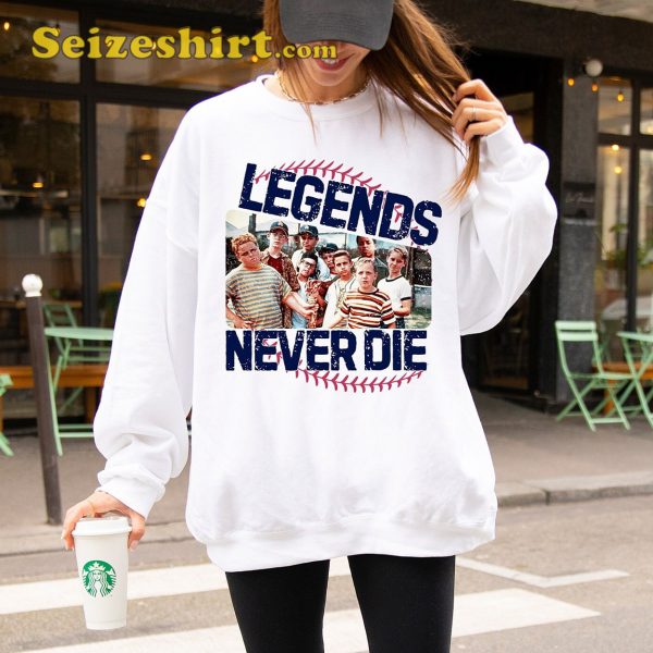 1990s The Sandlot Legends Never Die Shirt