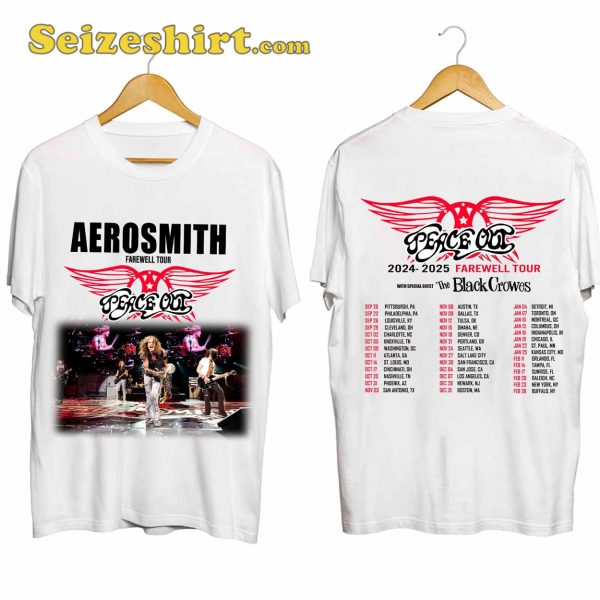 Aerosmith Farewell US Tour Shirt