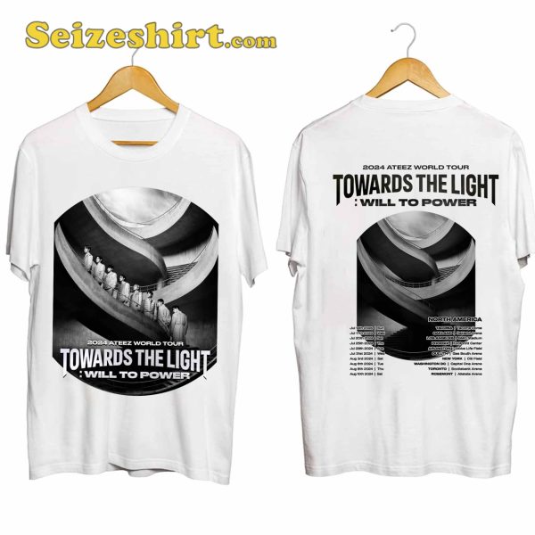 Ateez Towards The Light Will To Power Shirt