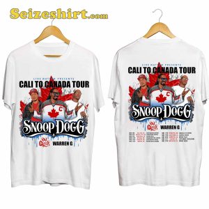 Cali To Canada Snoop Dogg Tour Shirt