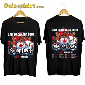 Cali To Canada Snoop Dogg Tour Shirt