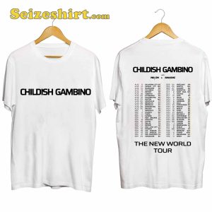 Childish Gambino The New World Tour Shirt