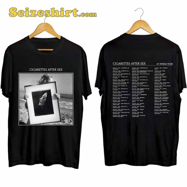 Cigarettes After Sex 2024 Tour Shirt