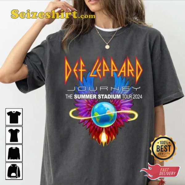 Def Leppard With Journey Summer Stadium Tour Shirt