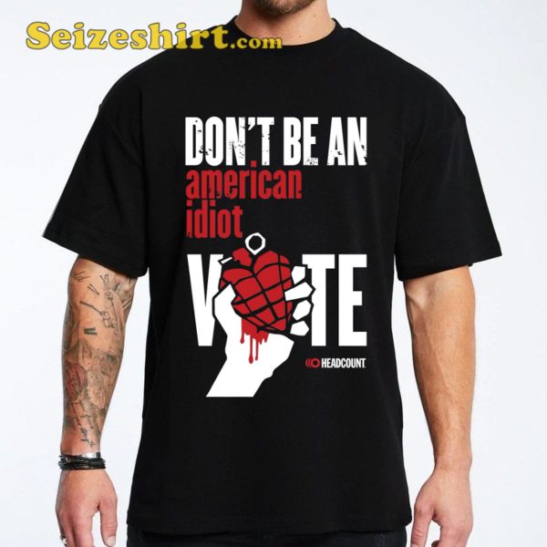 Green Day American Idiot Shirt