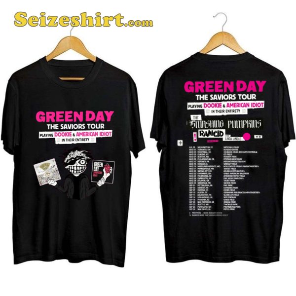 Green Day Saviors Tour Shirt