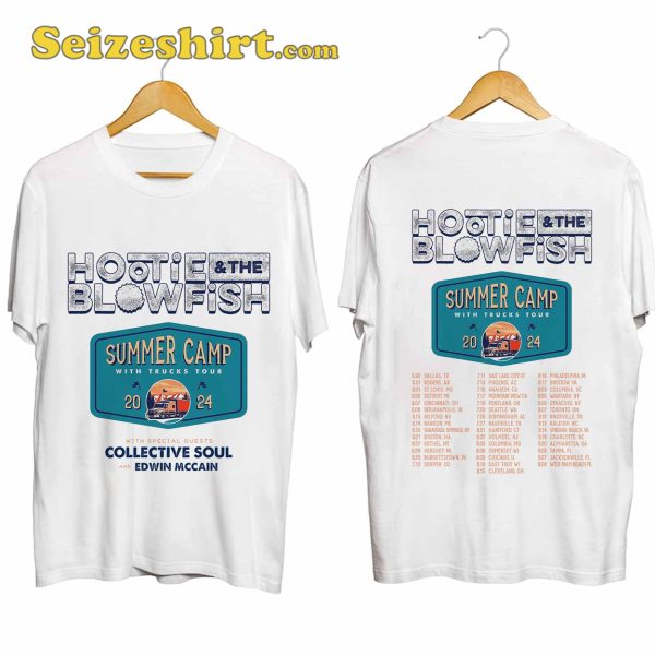 Hootie And The Blowfish Summer Tour Shirt