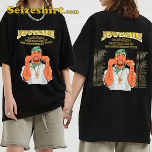 Juvenile 25th Anniversary Tour Shirt