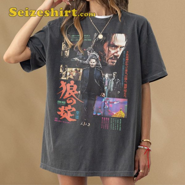 Keanu Reeves John Wick Tee Shirt