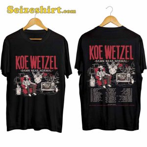 Koe Wetzel Damn Near Normal World Tour Shirt