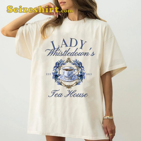 Lady Whistledown Tea House Bridgerton Shirt