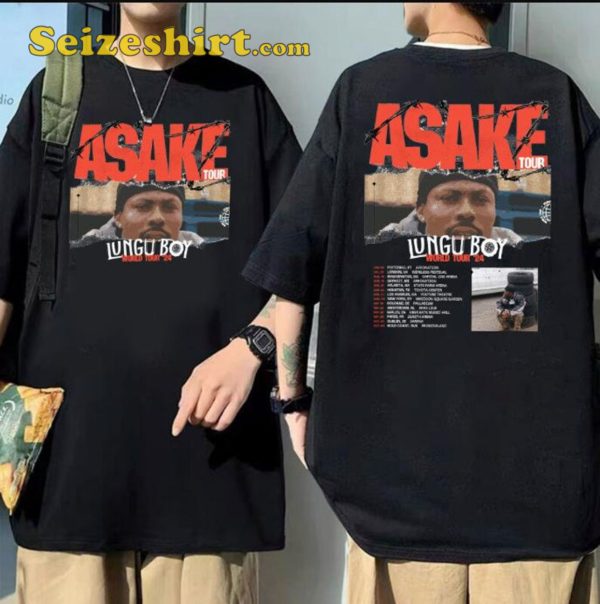 Lungu Boy World Tour Asake Shirt