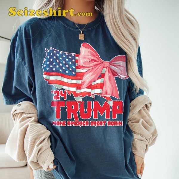 MAGA American Flag Trump Shirt