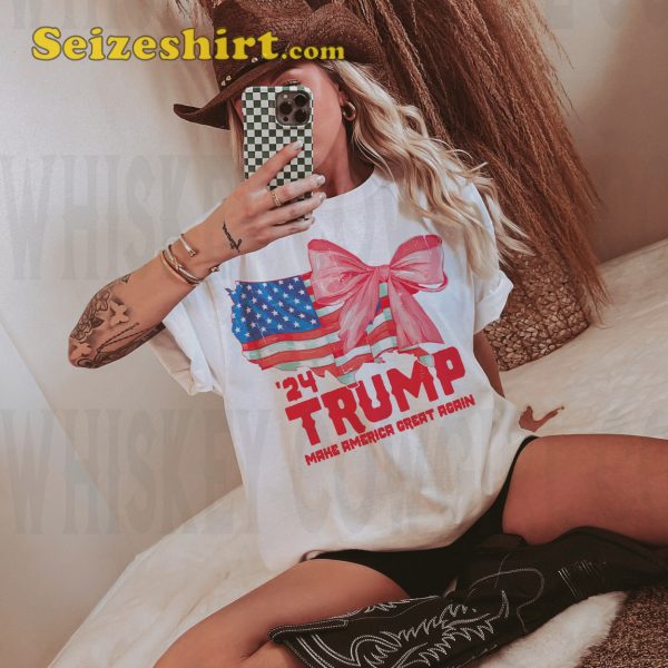 MAGA American Flag Trump Shirt