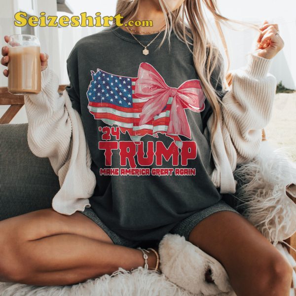 MAGA American Flag Trump Shirt