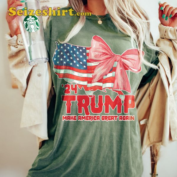 MAGA American Flag Trump Shirt