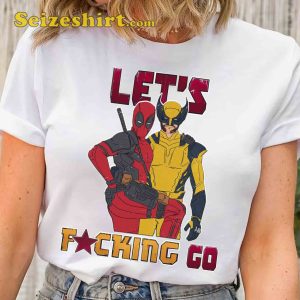 Marvel X-men Deadpool And Wolverine Funny Shirt