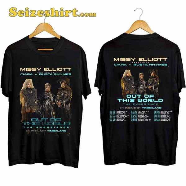 Out Of This World Missy Elliott Tour Shirt