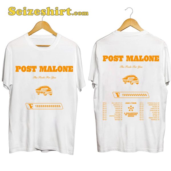 Post Malone F1 Trillion Tour Shirt