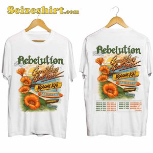 Rebelution Good Vibes Cali Tour Shirt