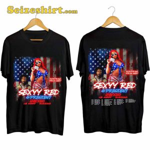 Sexyy Red 4 President Tour Shirt