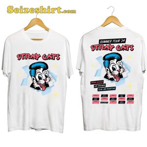 Stray Cats Summer Tour 2024 Shirt