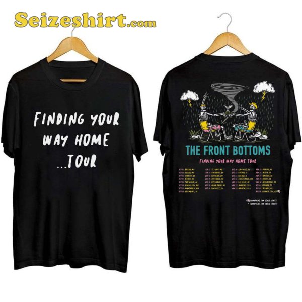 The Front Bottoms Finding Your Way Home Tour Shirt