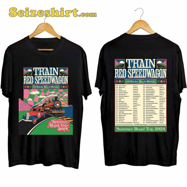 Train And Reo Speedwagon Summer Tour Shirt