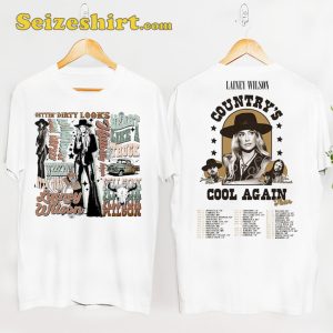 2024 Lainey Wilson Countrys Cool Again Tour Shirt