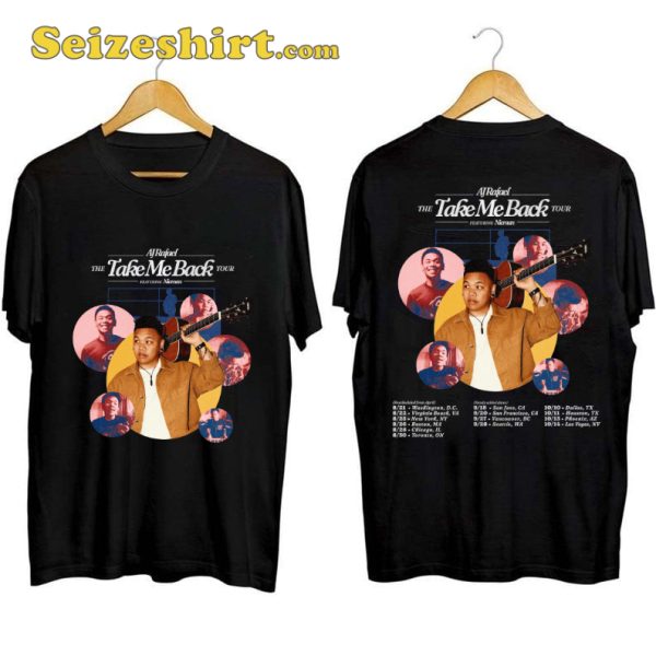 AJ Rafael The Take Me Back Tour Shirt