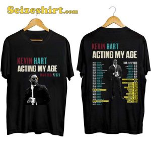 Acting My Age Kevin Hart Tour Shirt