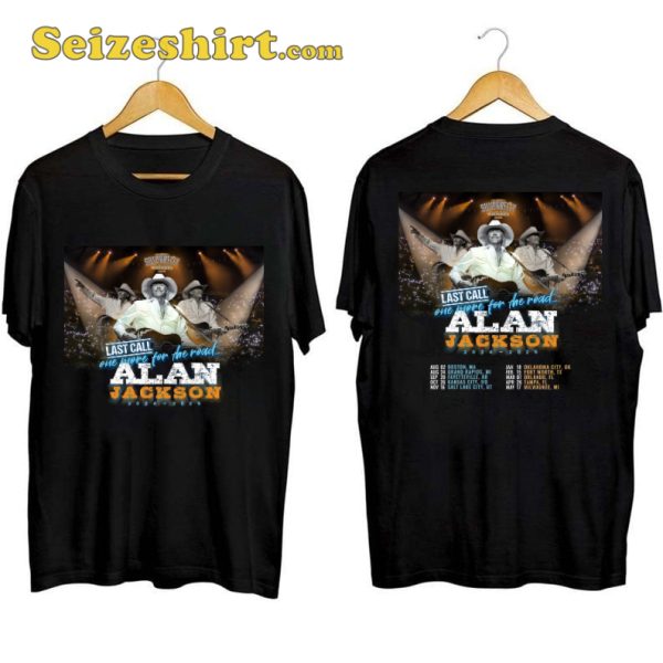 Alan Jackson Last Call Tour Shirt