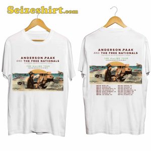 Anderson Paak And The Free Nationals Tour Shirt