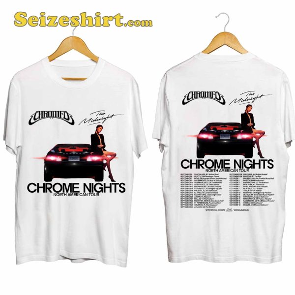 Chromeo Chrome Nights Tour Shirt