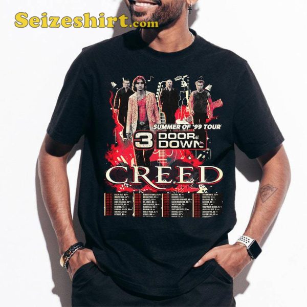 Creed Summer Of 99 Tour Shirt