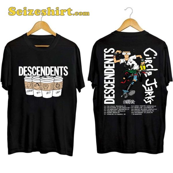 Descendents With Circle Jerk Tour Shirt