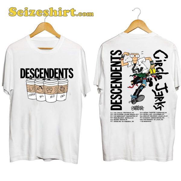 Descendents With Circle Jerk Tour Shirt