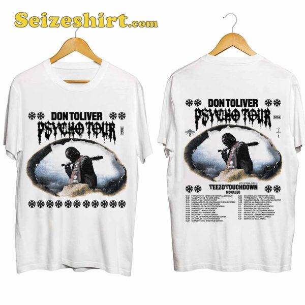 Don Toliver Psycho Tour Shirt