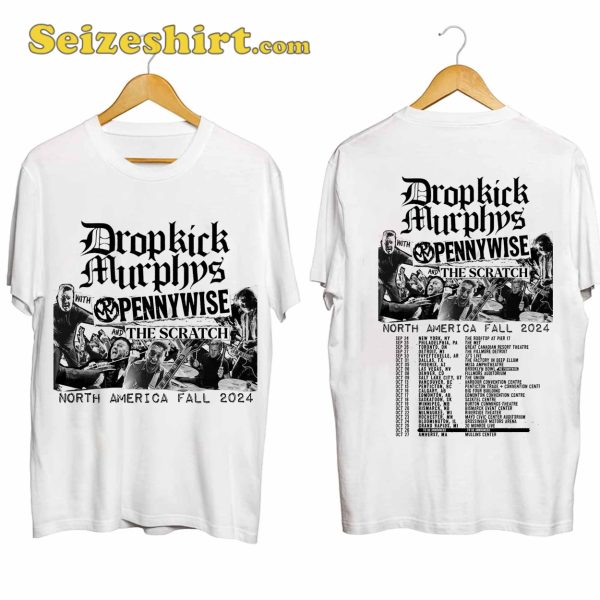 Dropkick Murphys Fall Tour Shirt