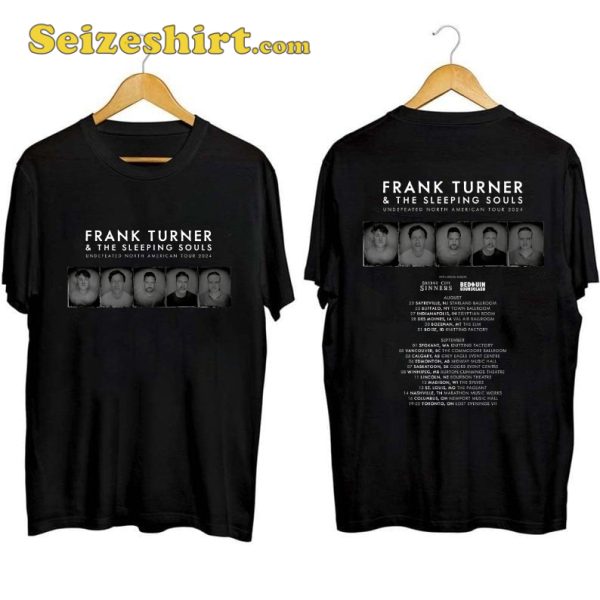 Frank Turner And The Sleeping Souls Tour Shirt