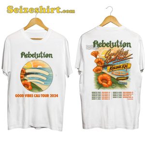 Good Vibes Cali 2024 Rebelution Tour Shirt