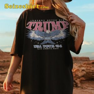 Legend Never Die Trump Retro Shirt