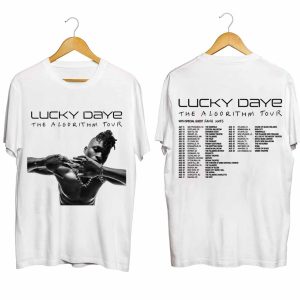 Lucky Daye The Algorithm Tour Shirt